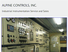 Tablet Screenshot of alpinecontrols.com